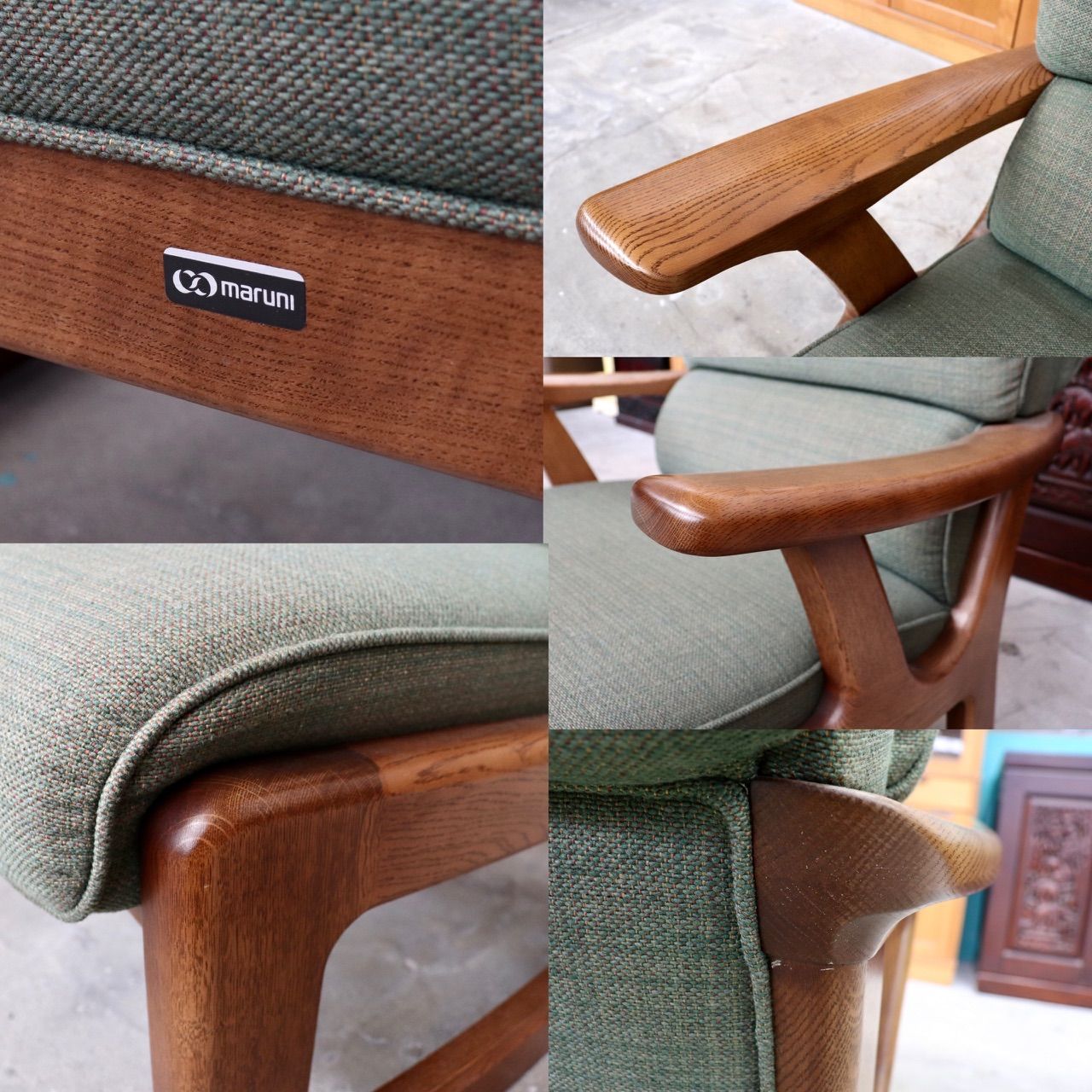 GMIK633B○maruni / マルニ 1人掛けソファ シングルソファ 1pソファ