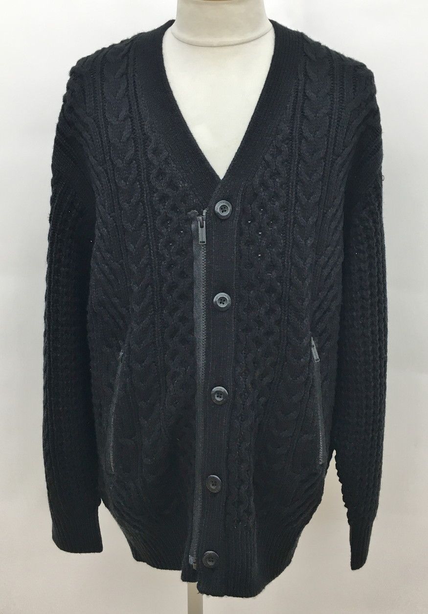 GU× UNDERCOVER カーディガン XL ケーブルニット ジーユー X アンダー