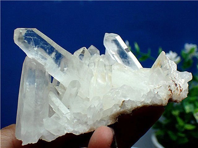 ◇超強いパワーヒマラヤ産天然水晶クラスターYT6B6/36B12B - メルカリ