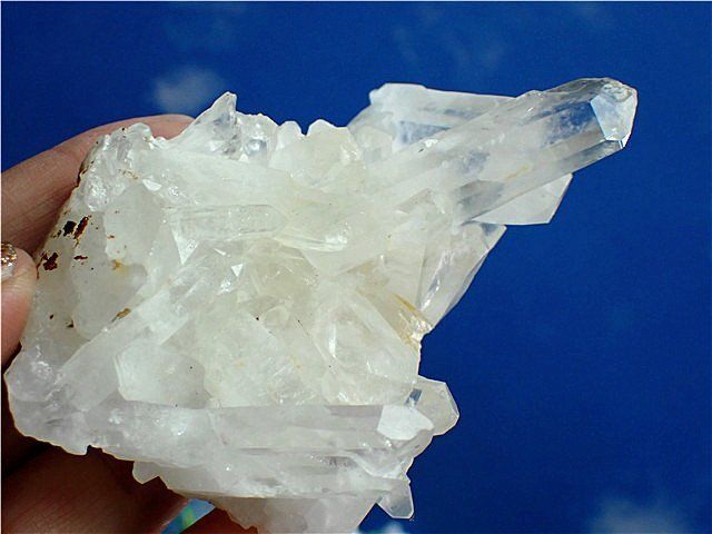 ◇超強いパワーヒマラヤ産天然水晶クラスターYT6B6/36B12B - メルカリ