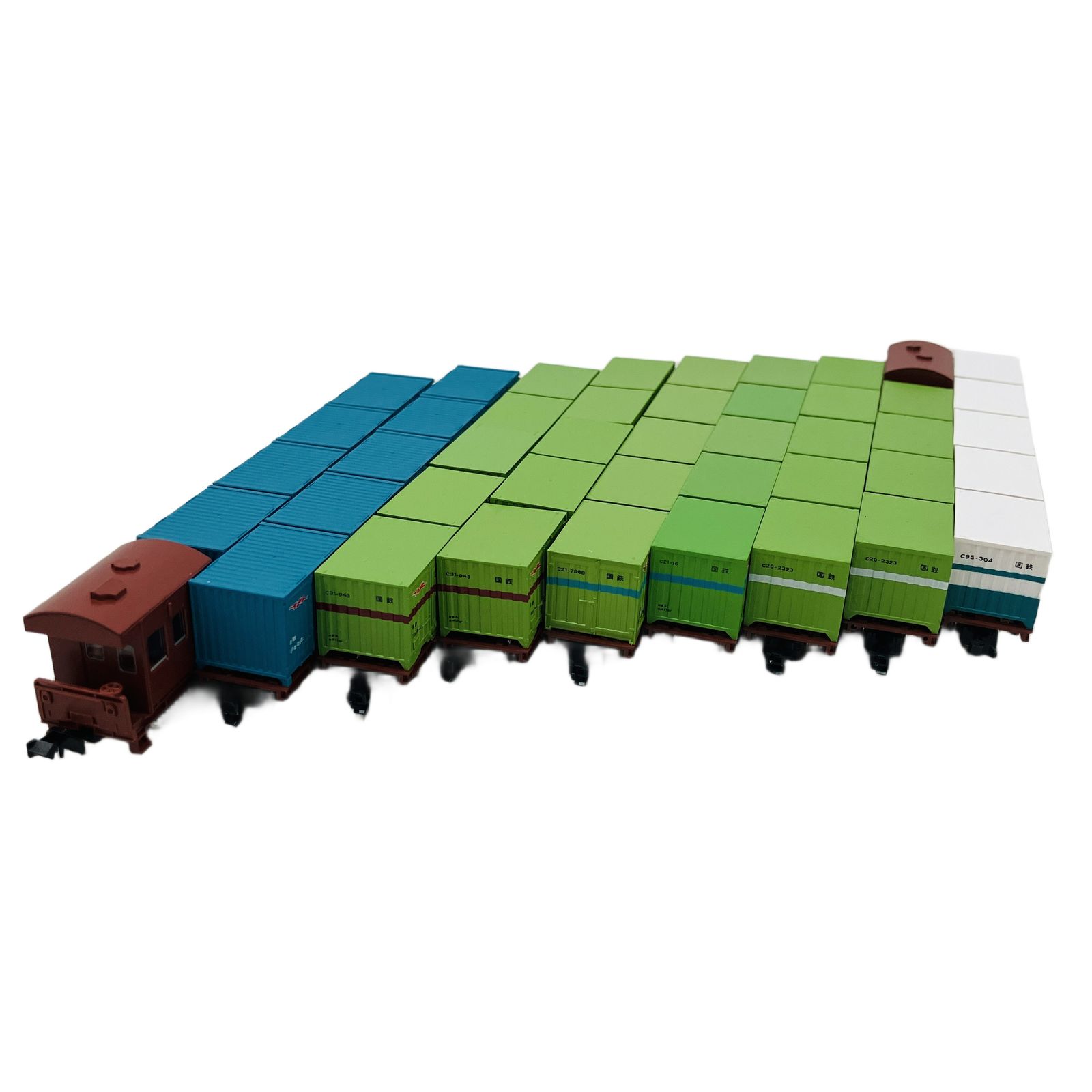 KATO コキ 50000番 9両セット コンテナ 型番不明 カトー 鉄道模型 Nゲージ