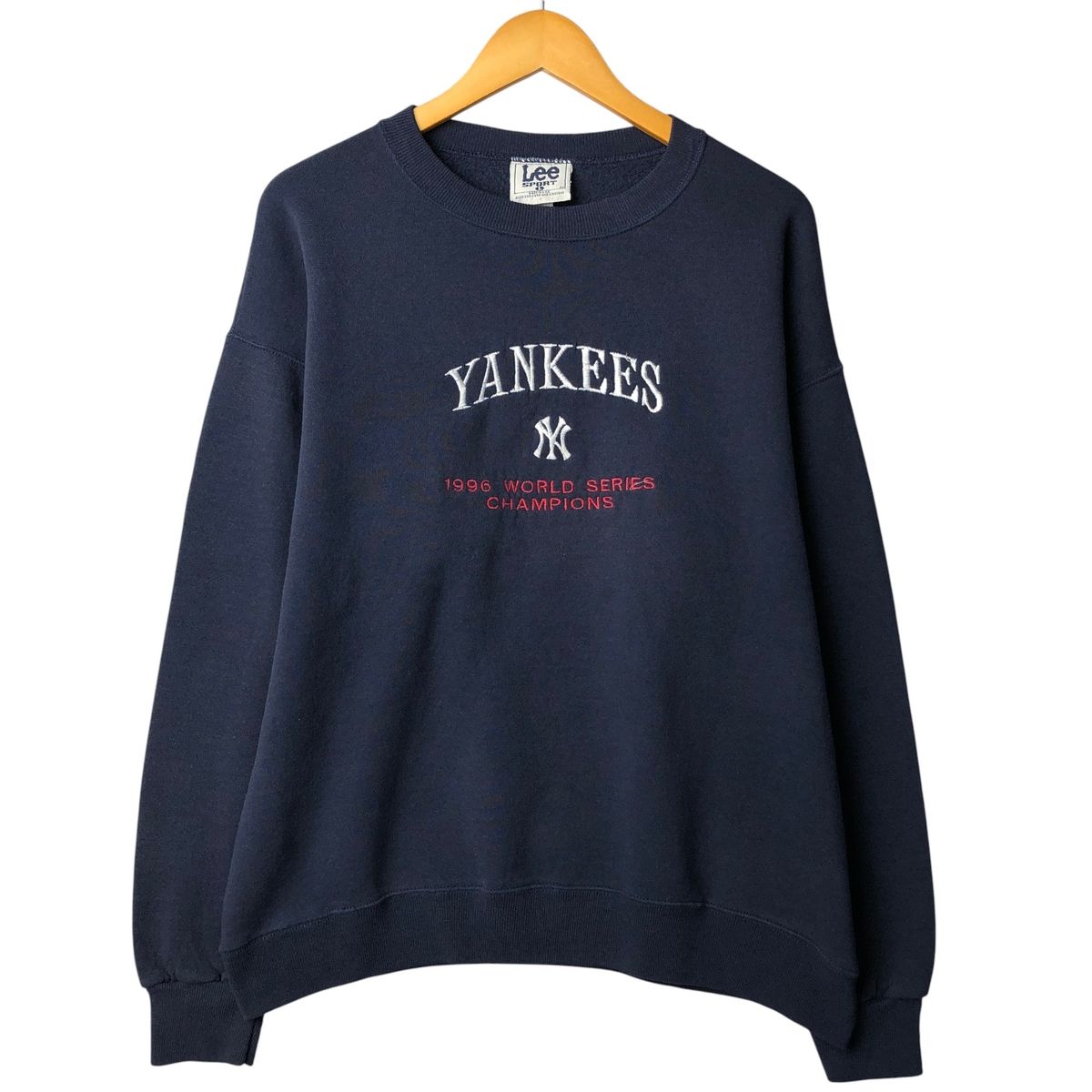 古着 90年代 MLB NEW YORK YANKEES ニューヨークヤンキース スウェットシャツ トレーナー USA製 メンズL相当 ヴィンテージ/eaa596751
