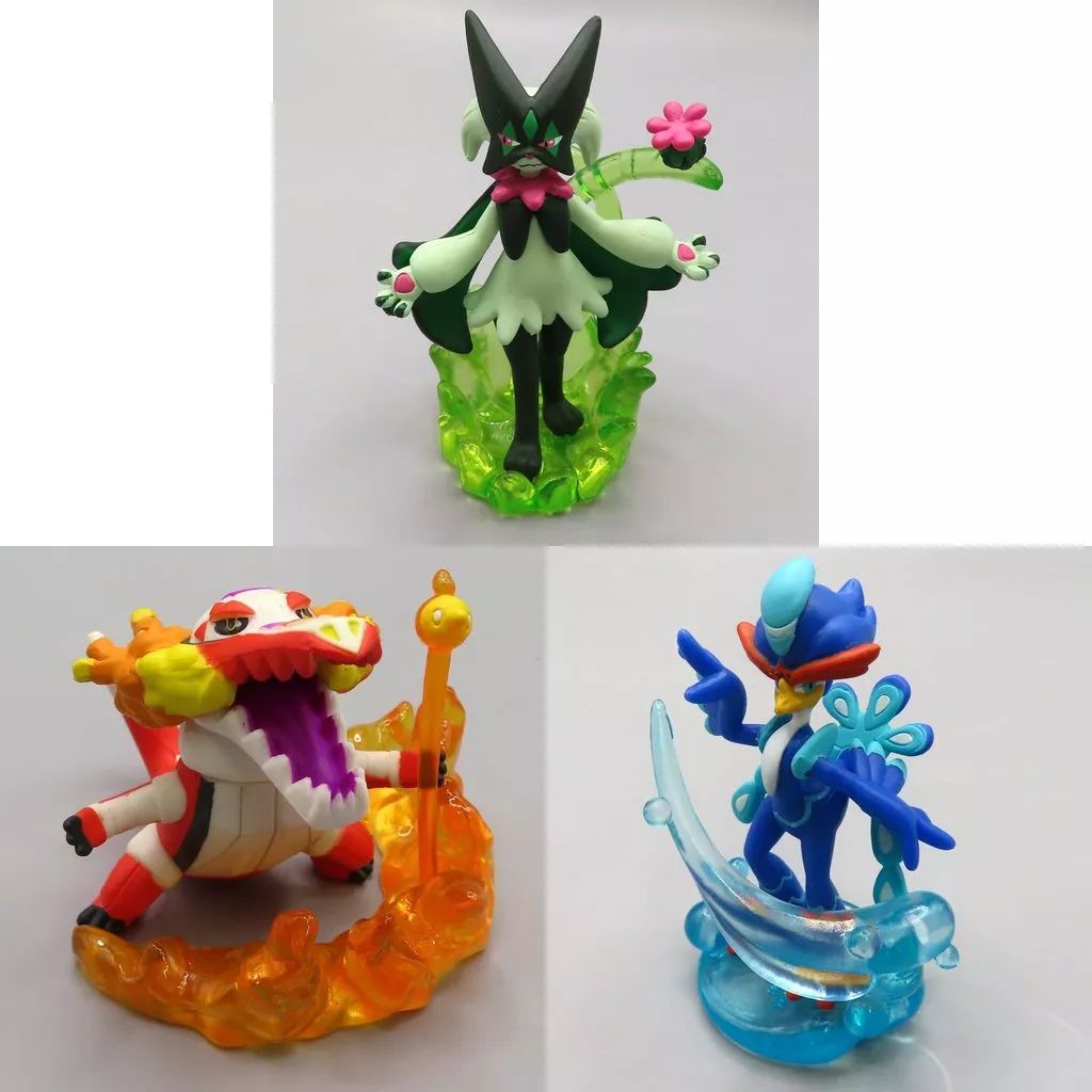 中古】トレーディングフィギュア 全3種セット 「ポケモン カプセル