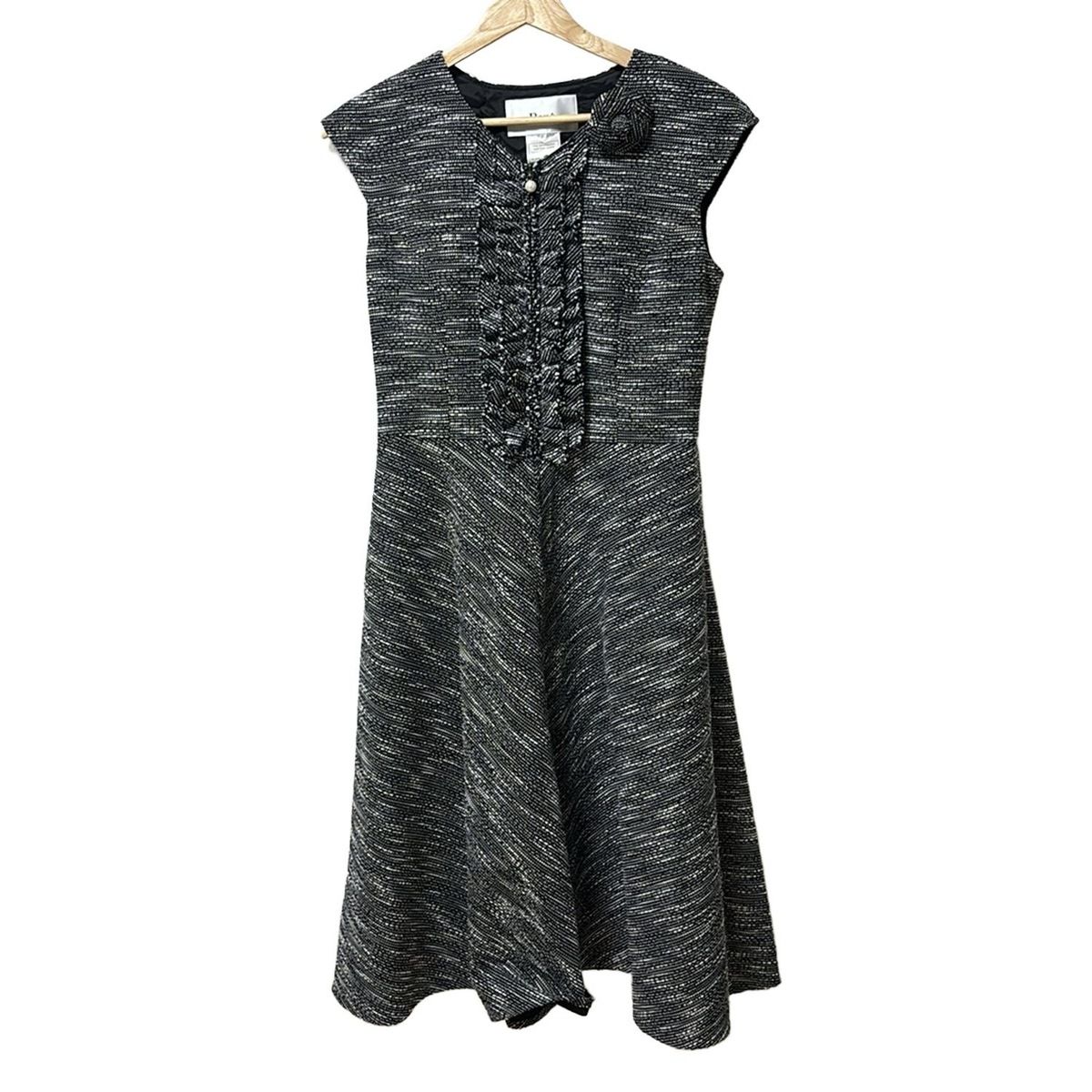 Rene(ルネ) 小売業者 ワンピース サイズ34 S レディース美品 - 黒×白  