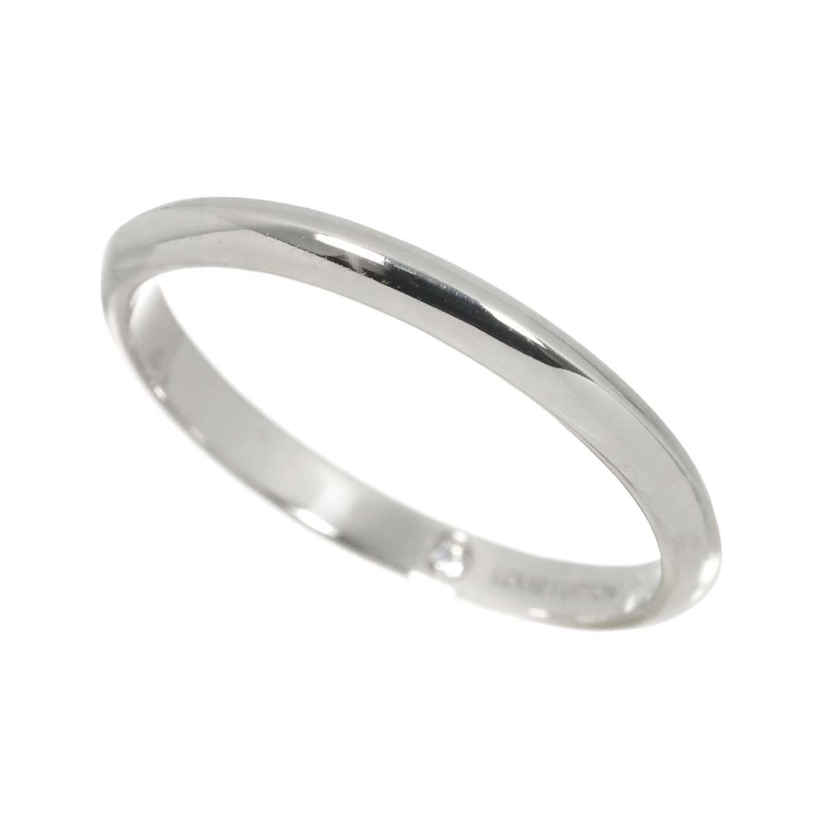 VUITTON プラチナ指輪 ルイ ヴィトン LOUIS VUITTON LV 2.5mm #59 リング ダイヤ Pt プラチナ