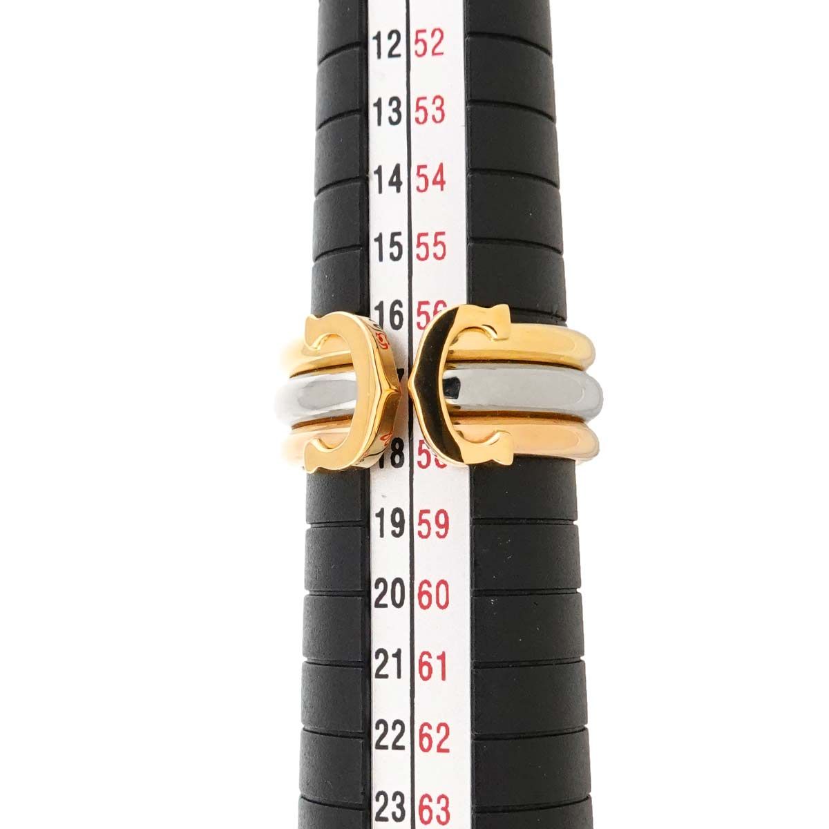 カルティエ Cartier C2 #56 リング ラージ LM K18 YG WG PG スリー