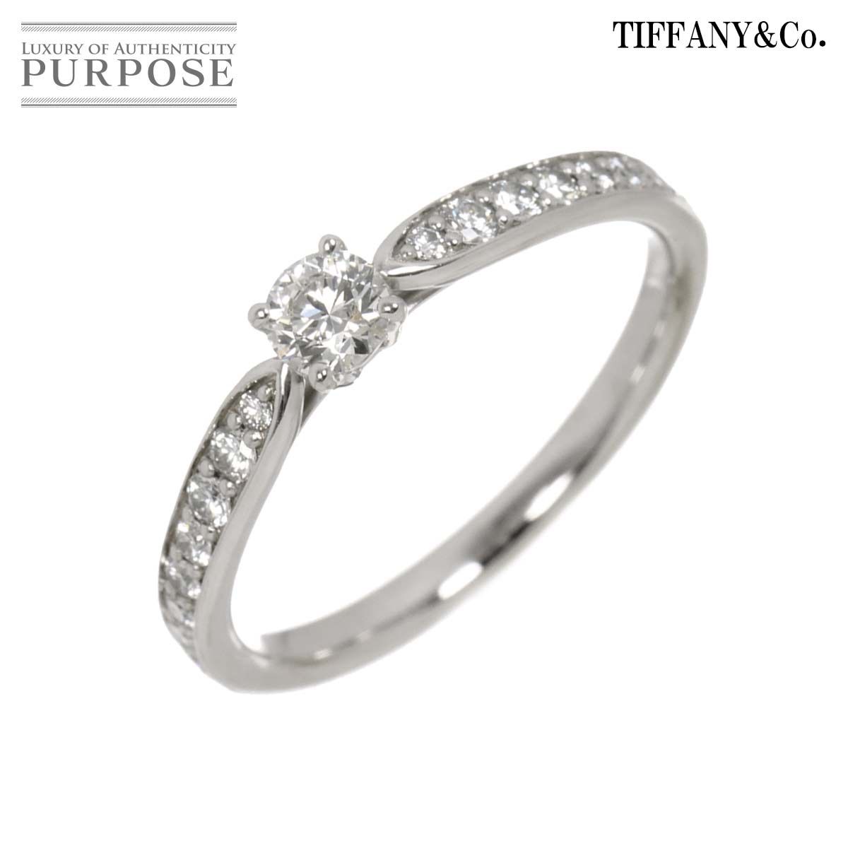 ティファニー TIFFANY&Co. ハーモニー 11.5号 ダイヤ 0.18ct リング Pt