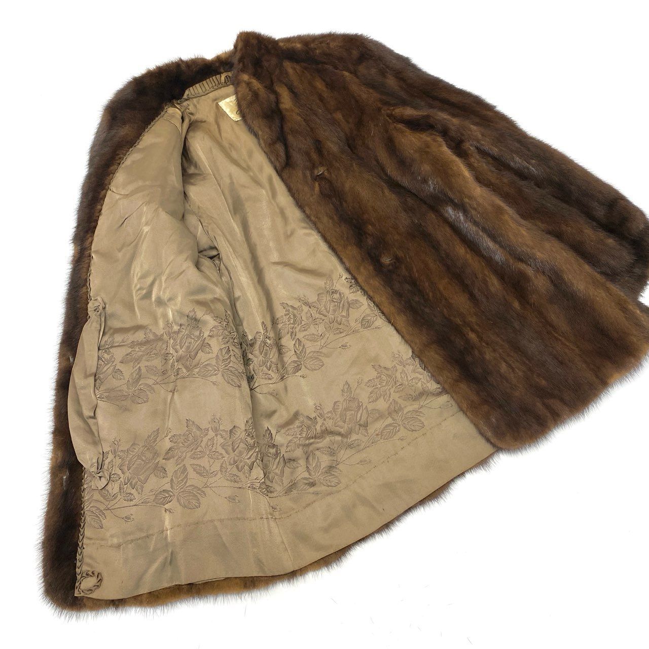 サガミンク 金サガ パステルミンク MINK ミンクファー コート 26L5 SAGA MINK サガミンク 金サガ デミバフミンク ファーコート