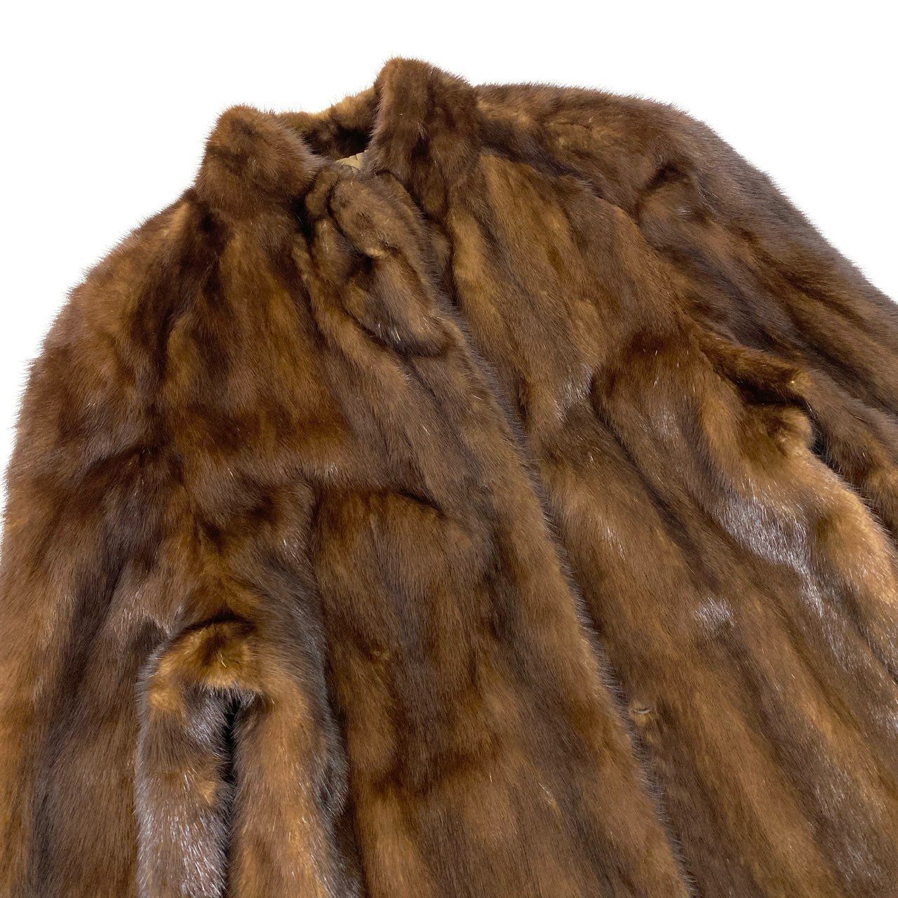 26L5 SAGA MINK サガミンク 金サガ デミバフミンク ファーコート