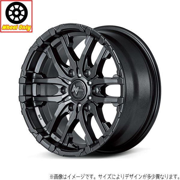 ハイエース 16インチ アルミホイール 6穴139.7 | MID ナイトロパワー 