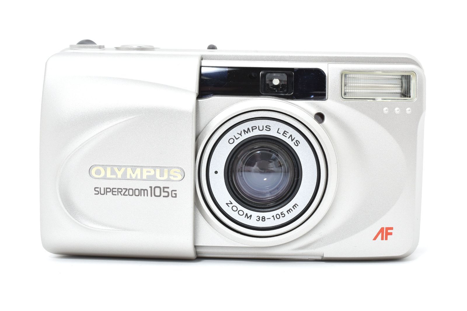 【美品 完動品】オリンパス SUPER ZOOM 105G フィルムカメラ ☆実写済・完動品☆オリンパス Olympus SUPERZOOM 105G 簡単フィルム