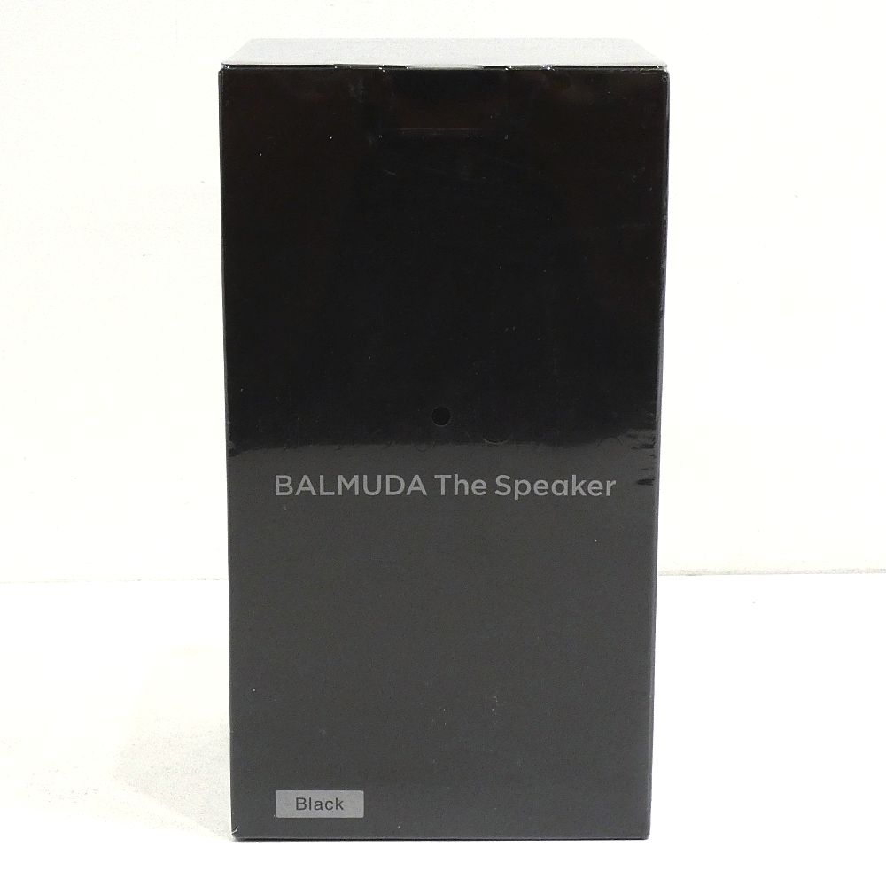 BALMUDA The Speakerブラック　新品未開封 小牧店】未開封 BALMUDA The Speaker バルミューダ ザ・スピーカー