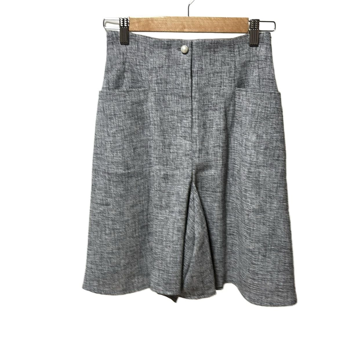 Rene ルネ ハーフパンツ サイズ34 S レディース - ライトグレー×グレー パール