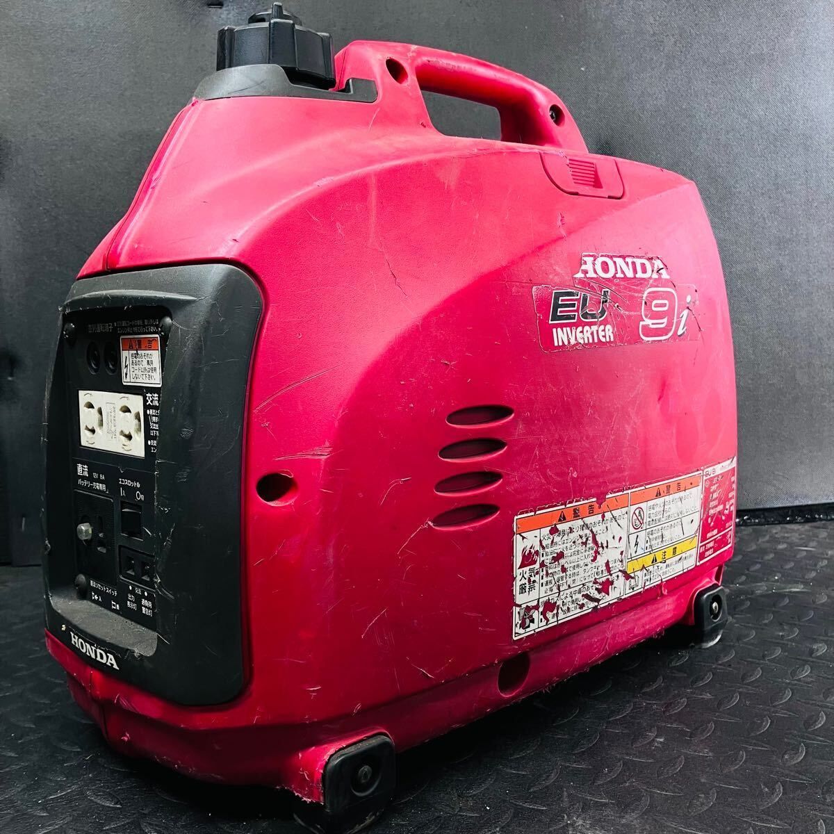 動作良好 送料無料 HONDA ホンダポータブル インバーター発電機 EU9i