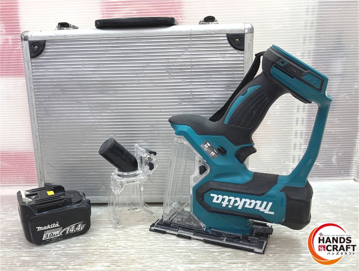 マキタ SD 140 D 充電式ボードカッタ 14.4 V 3.0 Ahバッテリ ケース付き
