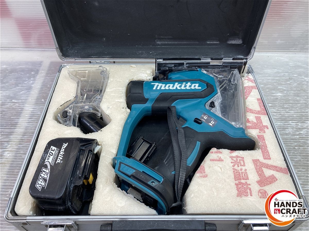 マキタ SD 140 D 充電式ボードカッタ 14.4 V 3.0 Ahバッテリ ケース付き