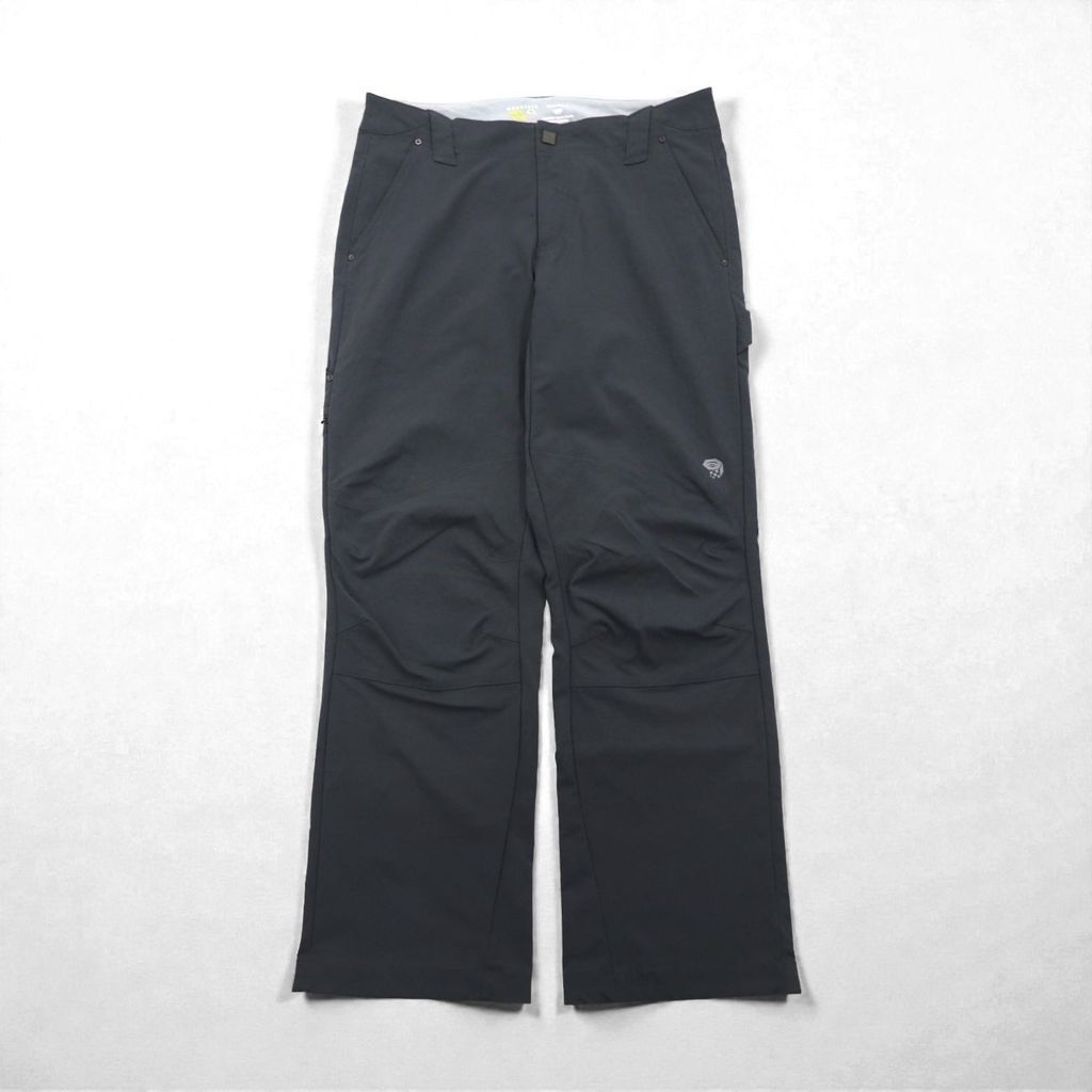 アウトドア クライミングパンツ トレッキングパンツ ジャージ L グレー ナイロン 防水 ストレッチ PIERO PANT OM 2819