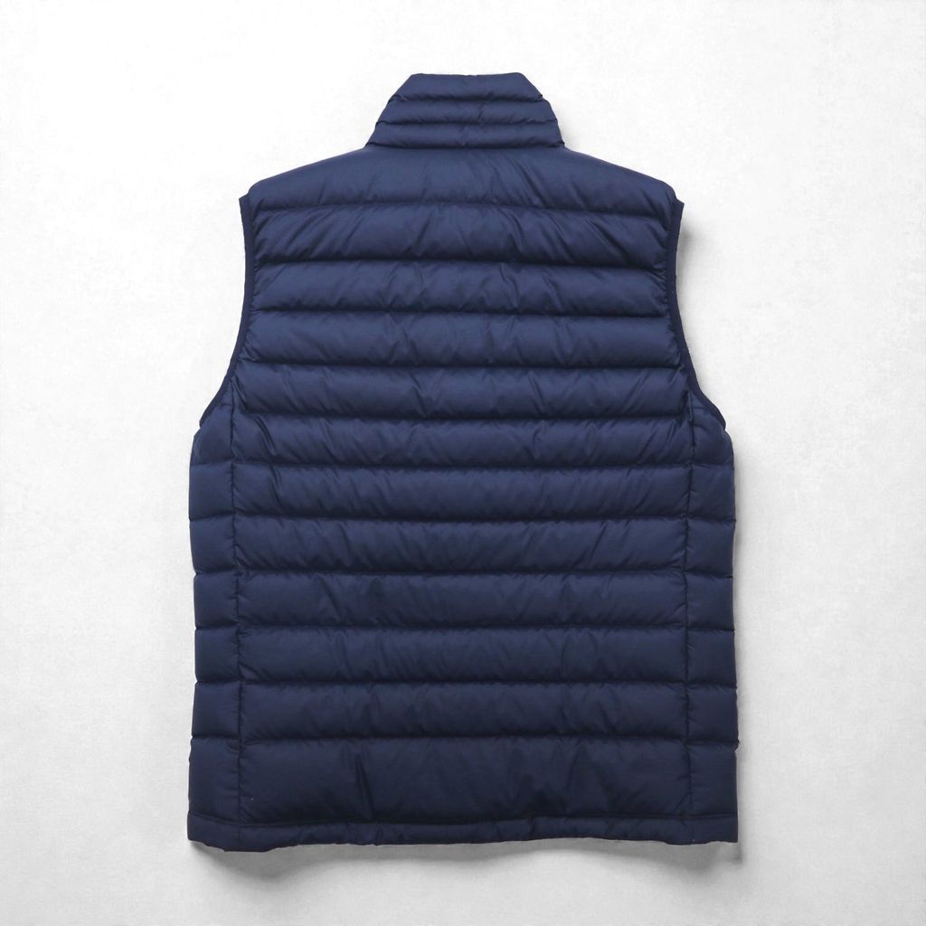 Patagonia ダウン セーター ベスト S ネイビー グースダウン 84622
