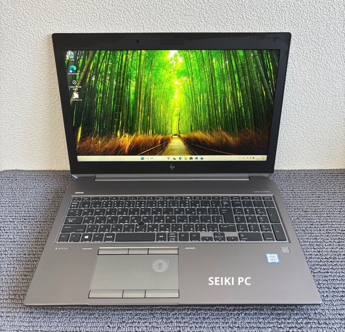 HP ZBOOK 15 G6 i7-9750H メモリ16GB SSD 512GB Win11 指紋認証 Quadro