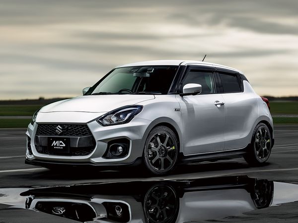 ハスラー タフト 15インチ アルミホイール 4穴100 MIDレーシング R 07 TypeS セミグロスブラック 5 J 4本