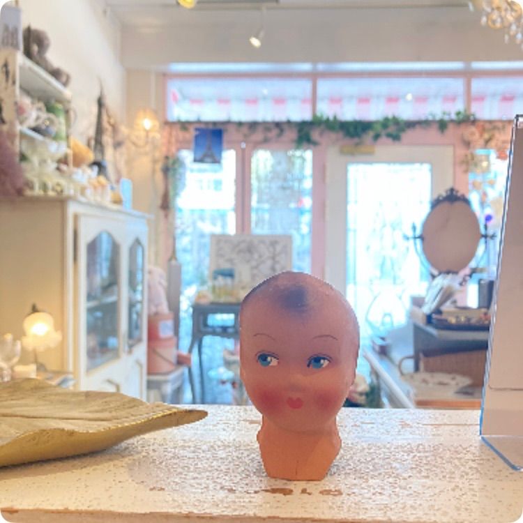 フランス直輸入】温かみのある質感と表情が愛らしい アンティーク