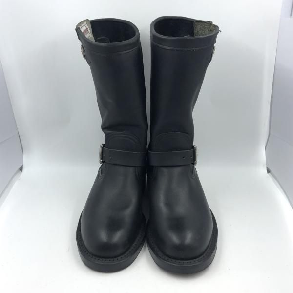 97863 エンジニアブーツ ブラック size 7 1 2 EE 25 5 cm チペワ 24