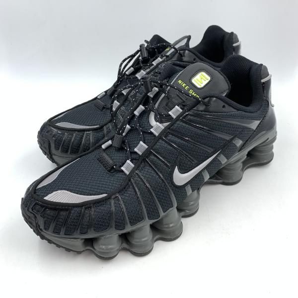 NIKE WMNS Shox TL Black and Metallic Silver サイズ 27 cm FV 0939 001 ナイキ ショックス 24