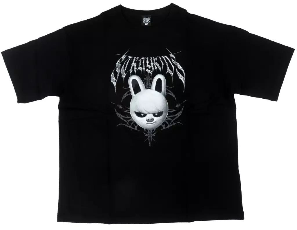 中古】Tシャツ チャンビン EVIL SKZOO T-SHIRT(Tシャツ) ブラック