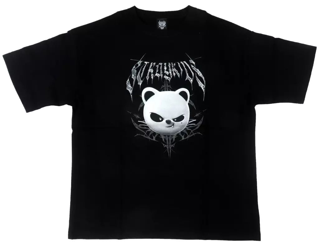 中古】Tシャツ ヒョンジン EVIL SKZOO T-SHIRT(Tシャツ) ブラック