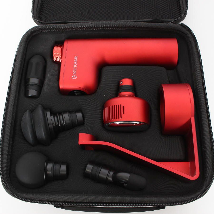 美品】ドクターエア REG-03 RD レッド エクサガン ホット＆クール