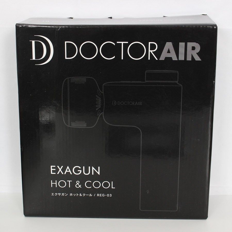 美品】ドクターエア REG-03 RD レッド エクサガン ホット＆クール