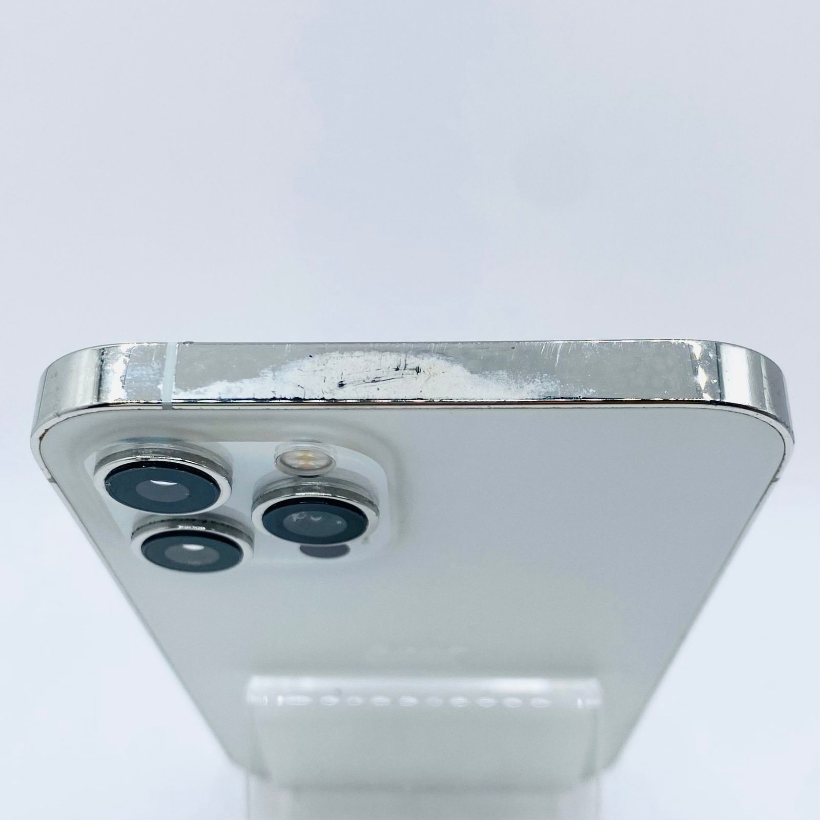 ソフトバンク iPhone12ProMax 128GB シルバー MGCV3J/A SIMロック解除