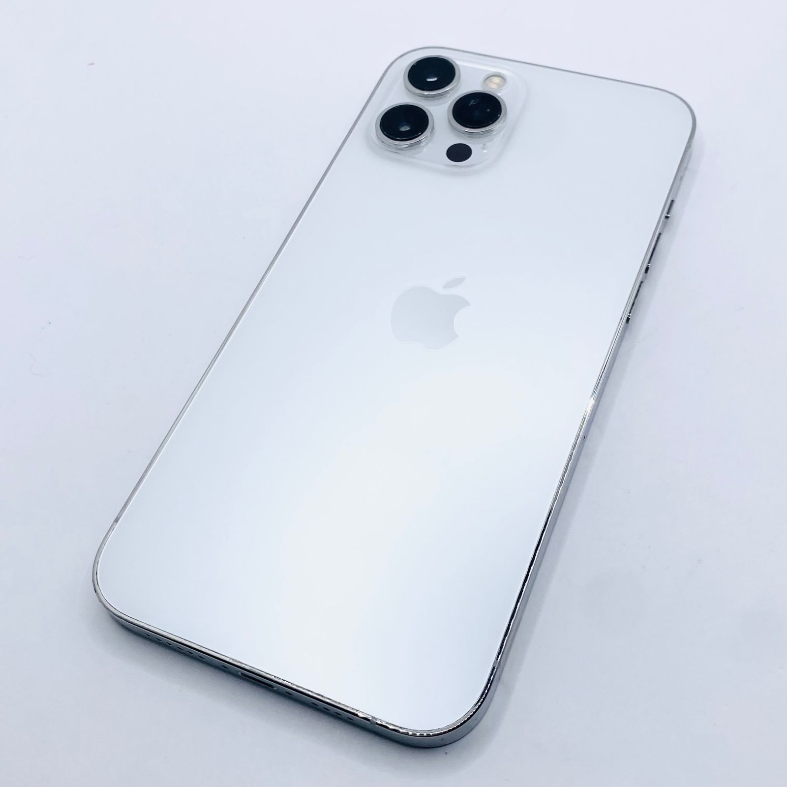 ソフトバンク iPhone12ProMax 128GB シルバー MGCV3J/A SIMロック解除