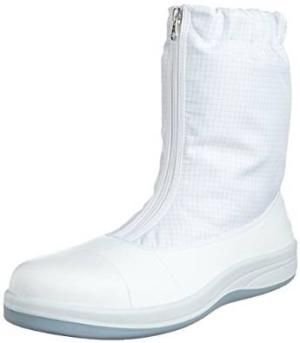 ミドリ安全 トウガード付 先芯入りクリーン静電靴 ハーフフード 24.5 CM .5