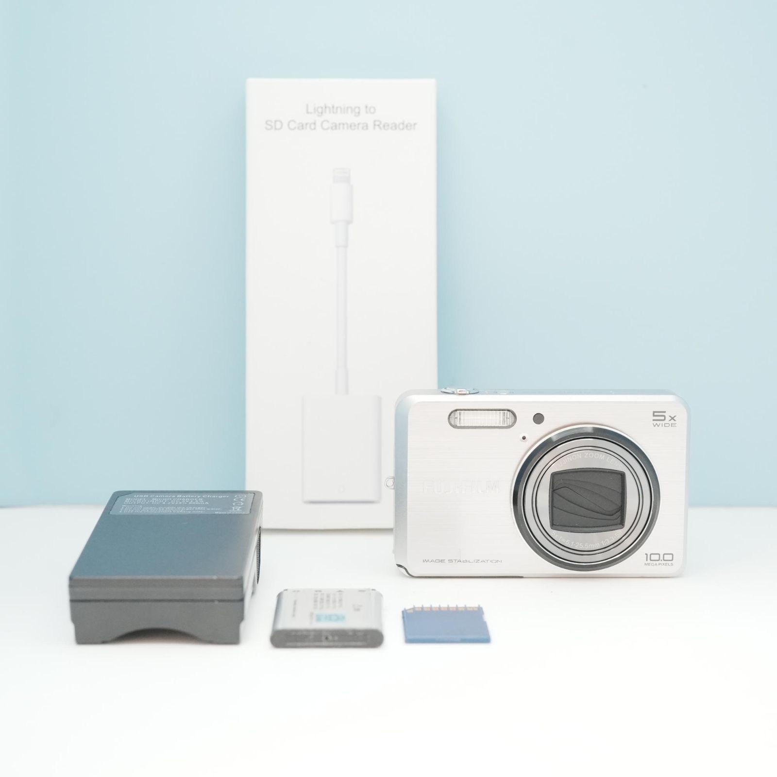 FUJIFILM FINEPIX J250 デジカメ スマホ転送OK フルセット 極美品