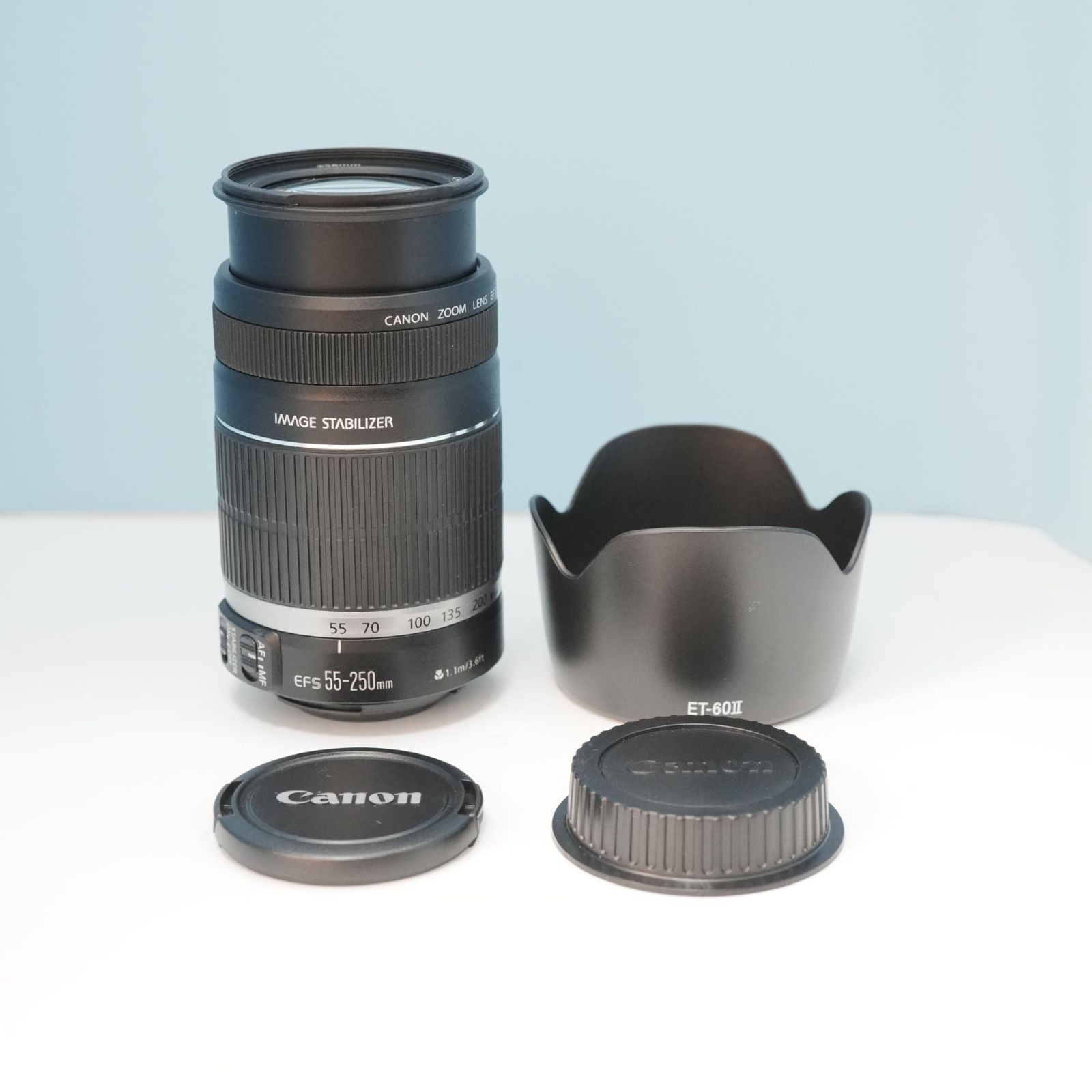 Canon純正 55-250mm EFマウント用 望遠レンズ 極美品 a5506 - メルカリ