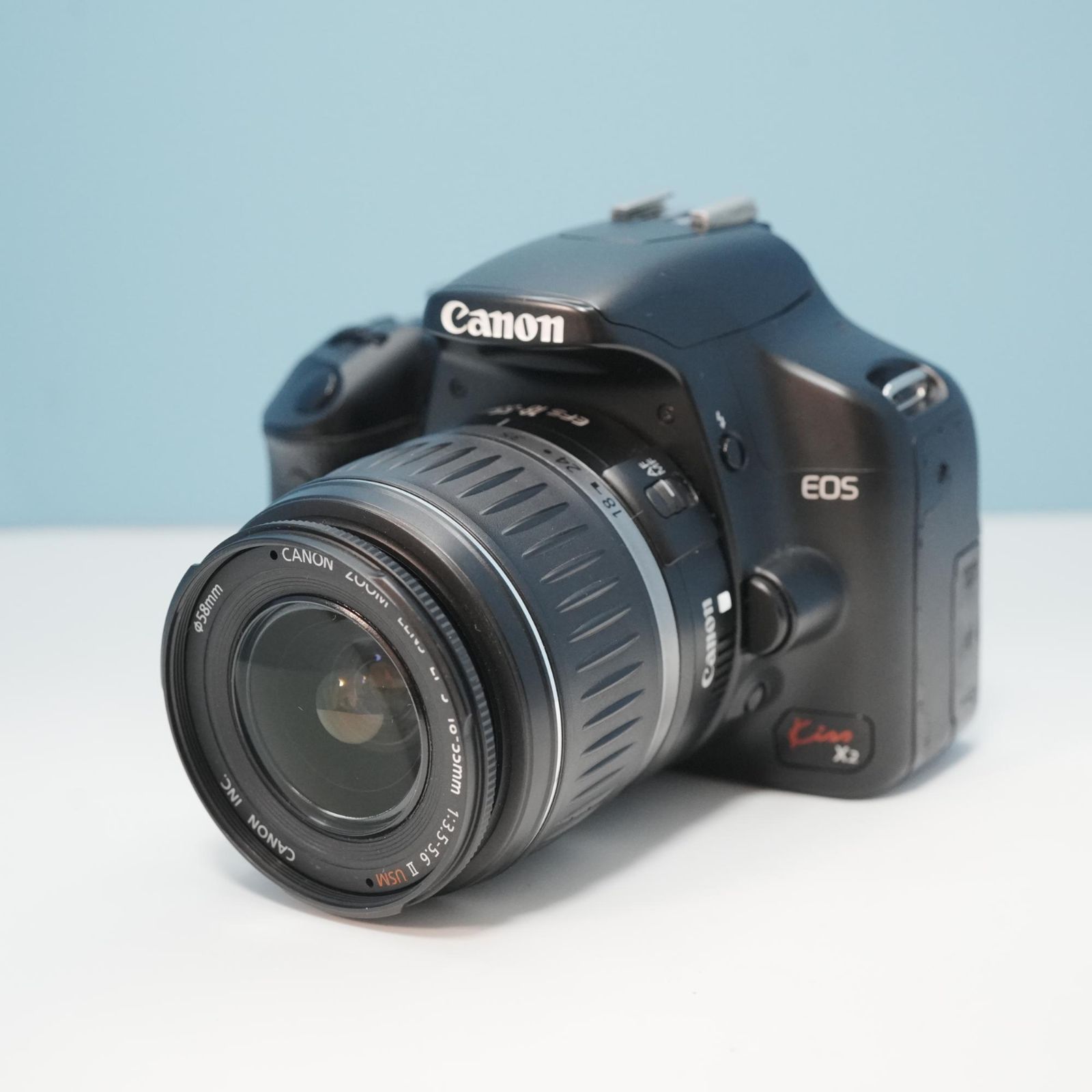 Canon EOS kiss X2 一眼レフ スマホ転送OK フルセット 極美品 a5512