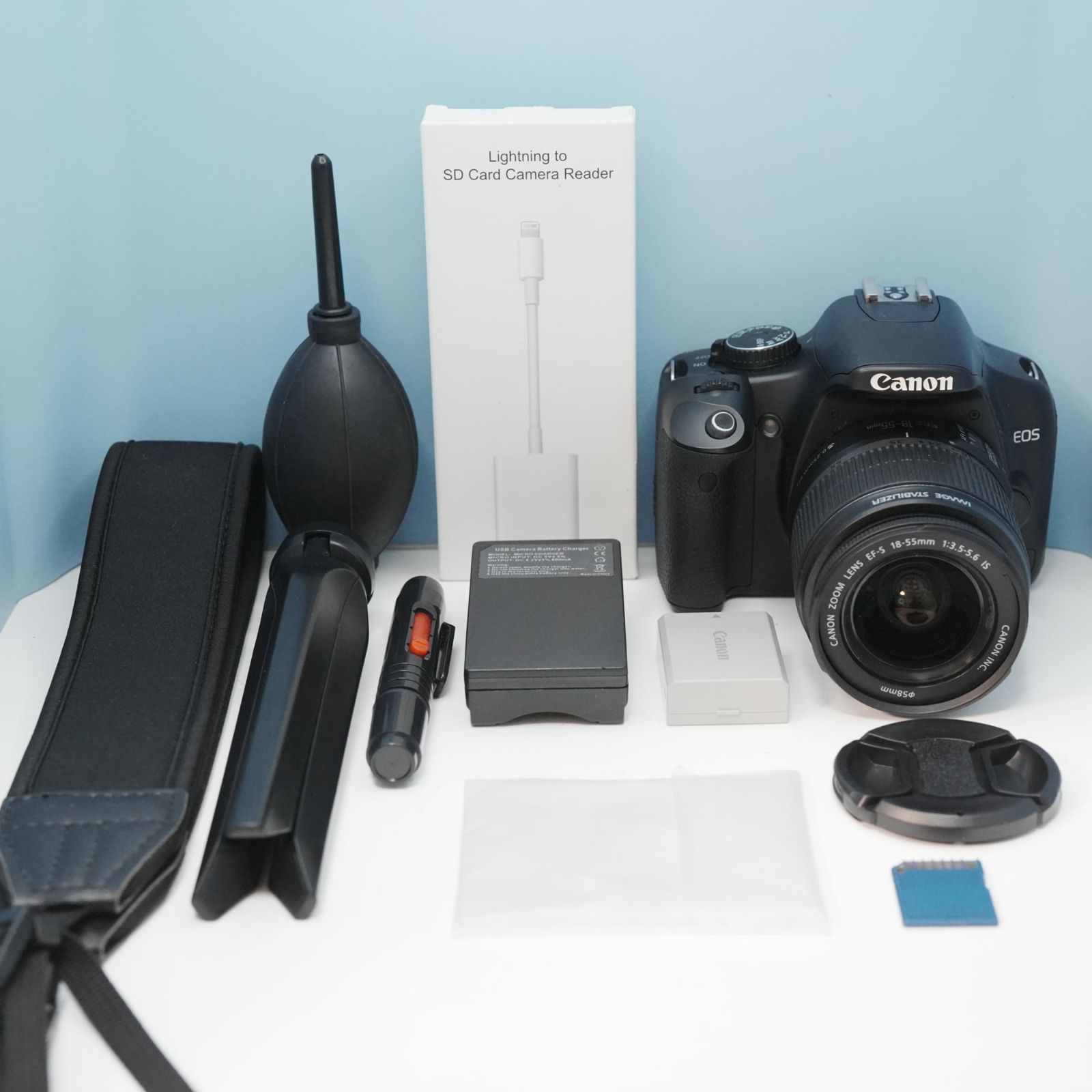 Canon EOS kiss X2 一眼レフ スマホ転送OK フルセット 極美品 a5507