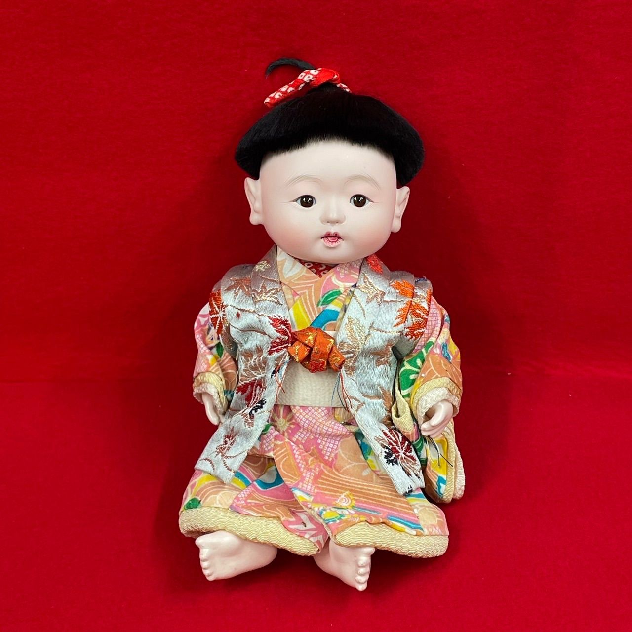 市松人形 お座り人形 抱き人形 女の子 日本人形 N-11 - メルカリ