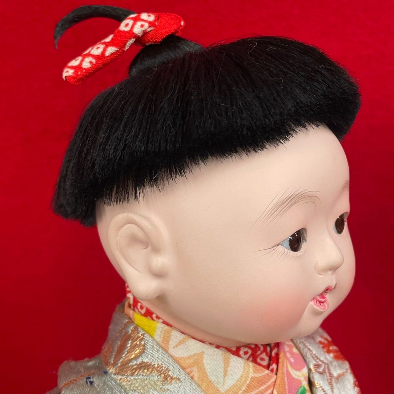 市松人形 お座り人形 抱き人形 女の子 日本人形 N-11 - メルカリ