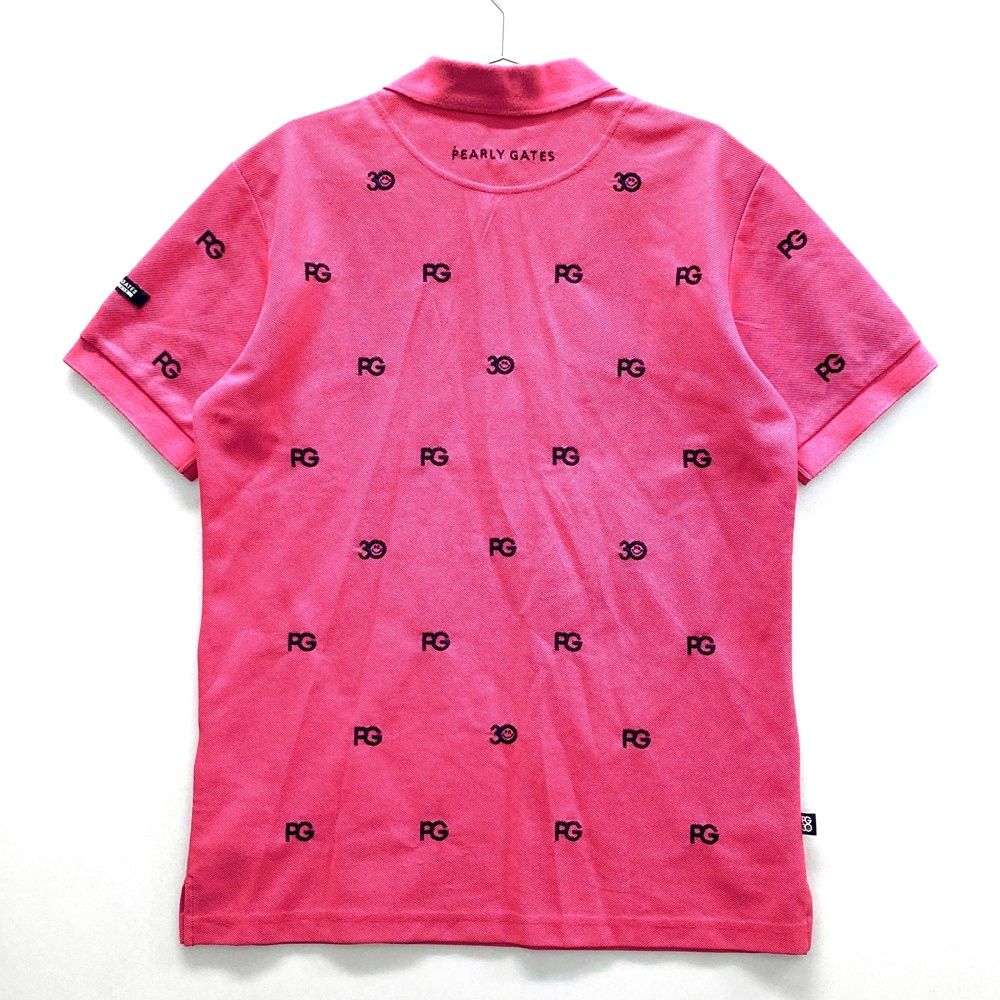 サイズ：6 PEARLY GATES パーリーゲイツ 30周年 半袖ポロシャツ ニコ