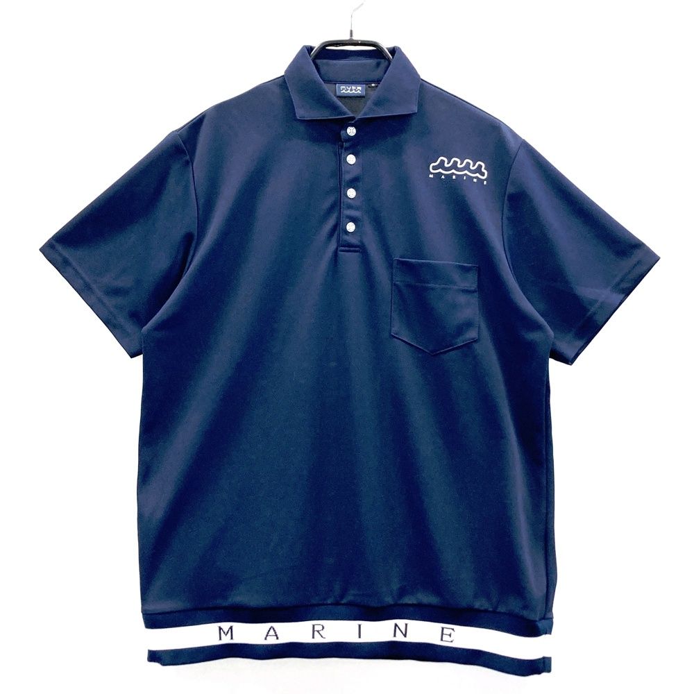 サイズ：6 MUTA MARINE ムータマリン 半袖ポロシャツ ネイビー系
