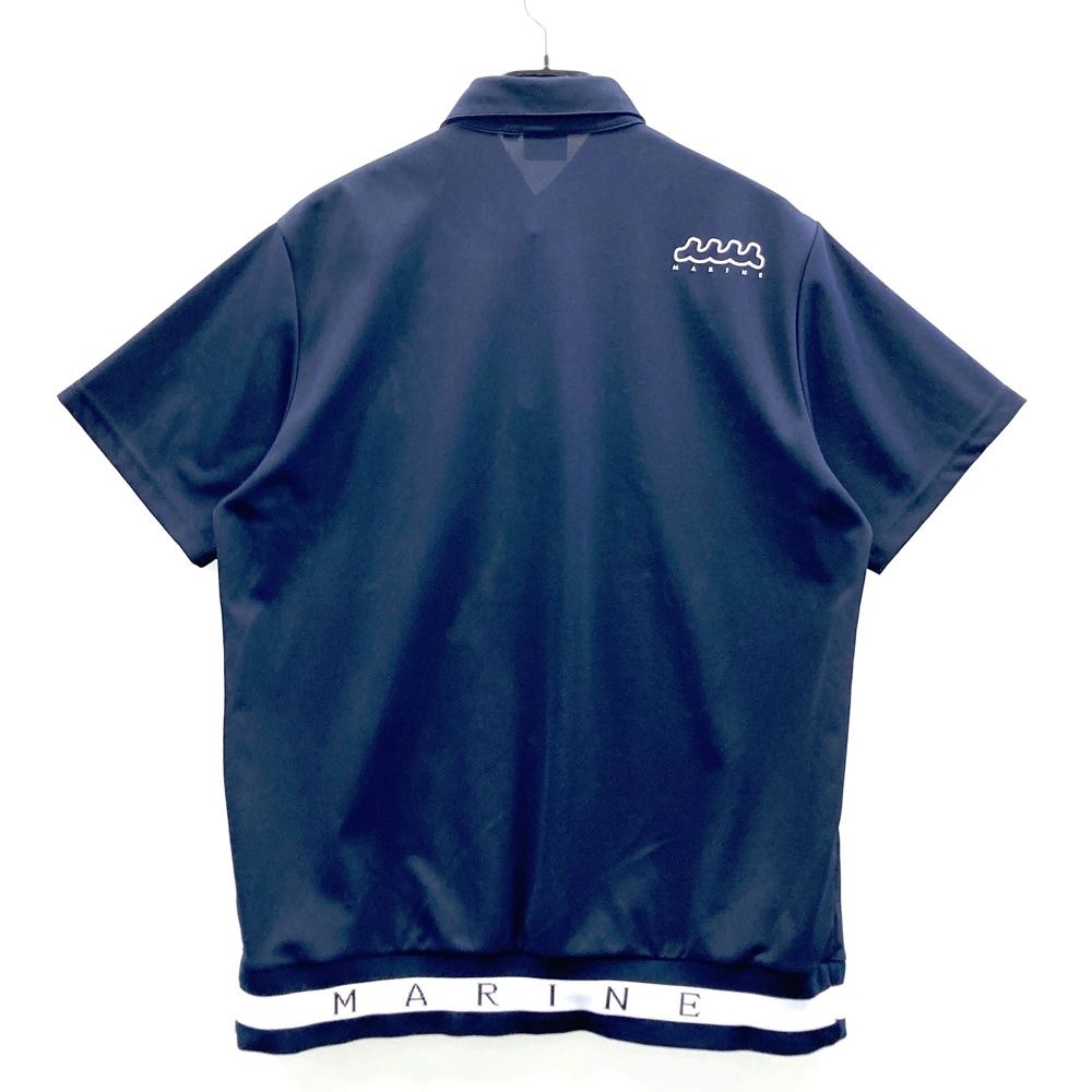 サイズ：6 MUTA MARINE ムータマリン 半袖ポロシャツ ネイビー系
