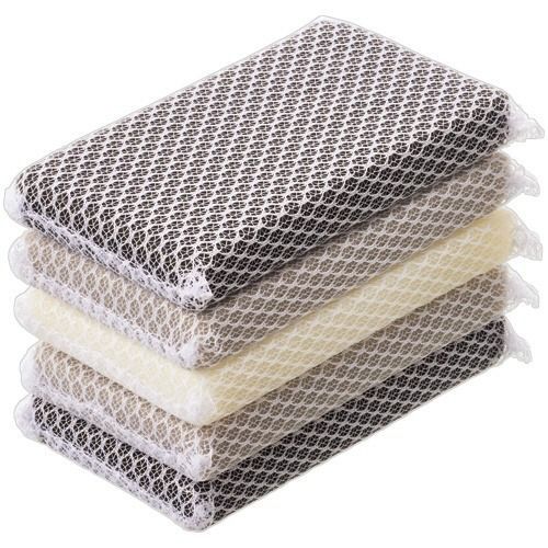 TANOSEE キッチンスポンジ ネット モノトーン 10