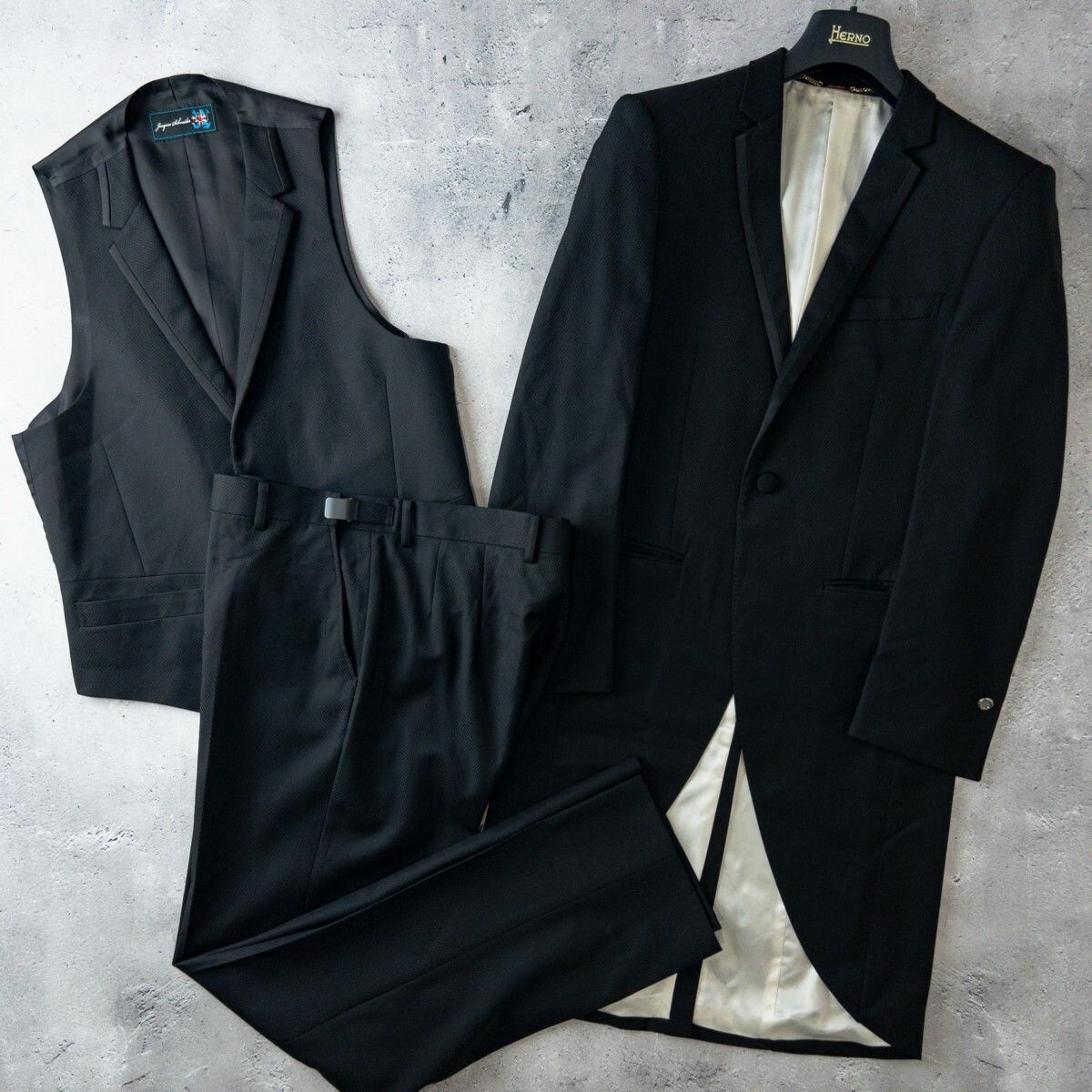 極美品 Ermenegildo Zegna エルメネジルド ゼニア モーニング スーツ 3