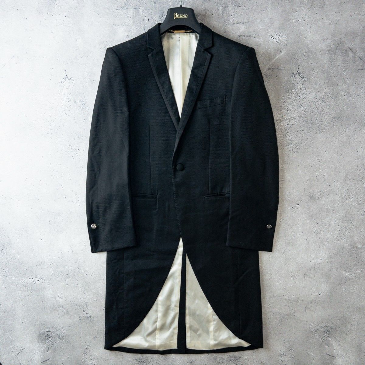 Ermenegildo Zegna エルメネジルド ゼニア モーニング スーツ 3点セット メンズ M 相当 燕尾服 礼服 結婚式 冠婚葬祭 タキシード