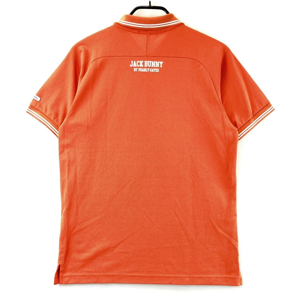 サイズ：4 JACK BUNNY ジャックバニー 半袖ポロシャツ オレンジ系