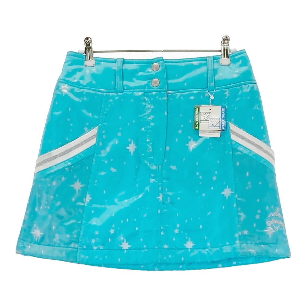 キャロウェイ　Callaway 　ゴルフスカート　星柄　中綿　М　新品 サイズ：M CALLAWAY キャロウェイ 中綿スカート 総柄 ブルー系