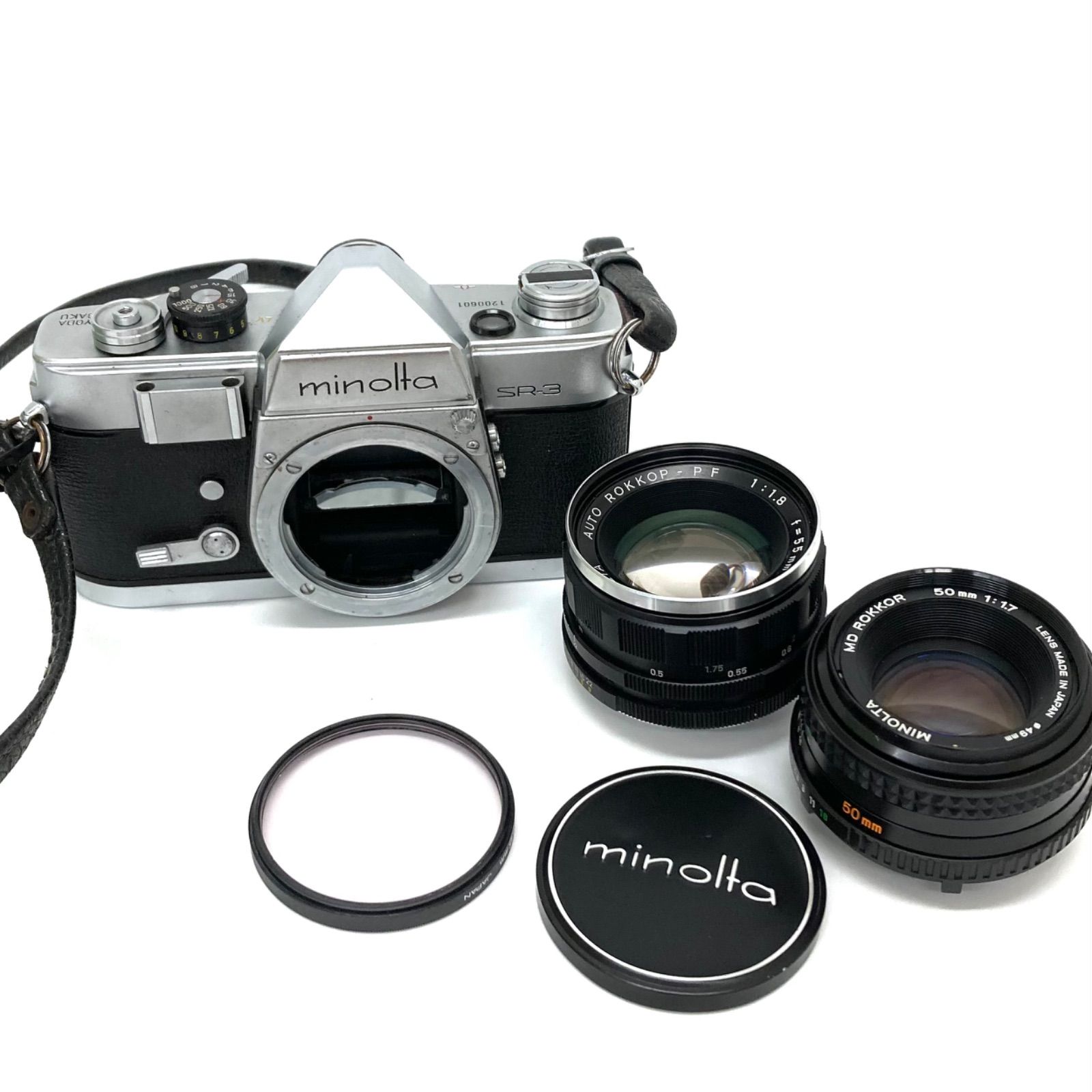 ◇MINOLTA◇ミノルタ SR-3 フィルムカメラ レンズ - メルカリ