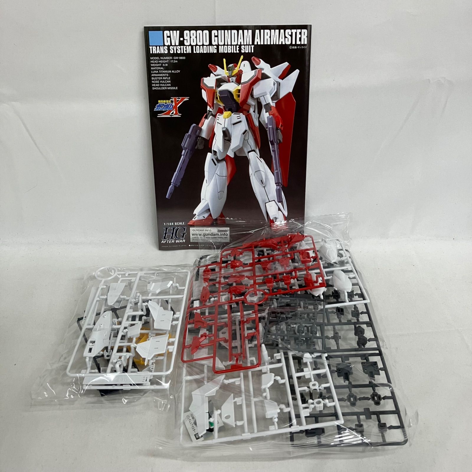 未組立 機動新世紀ガンダム HG 1/144 GW-9800 ガンダムエアマスター